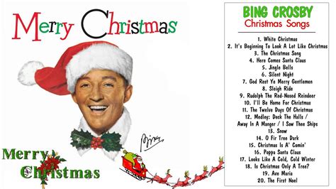 christmas songs youtube bing crosby